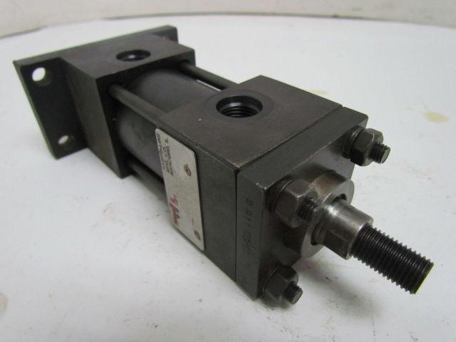 Hydro-Line R5FD-1.5 Pneumatic Air Cylinder 1-1/2" Bore 1/2" Stroke Double Rod
