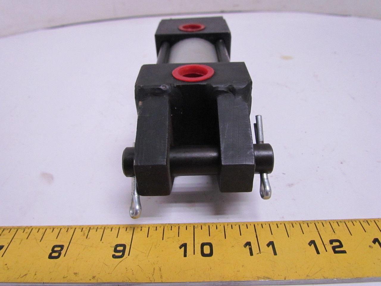 Hydro-Line A5C-1.5x1-N-.63-4-N-N-N Pneumatic Air Cylinder 1-1/2" Bore 1" Stroke