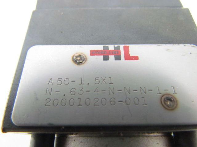 Hydro-Line A5C-1.5x1-N-.63-4-N-N-N Pneumatic Air Cylinder 1-1/2" Bore 1" Stroke