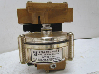 MP Master Pneumatic-Detroit A64041 1/2" NPTF Single Point Lubricator New