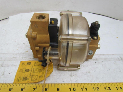 MP Master Pneumatic-Detroit A64041 1/2" NPTF Single Point Lubricator New