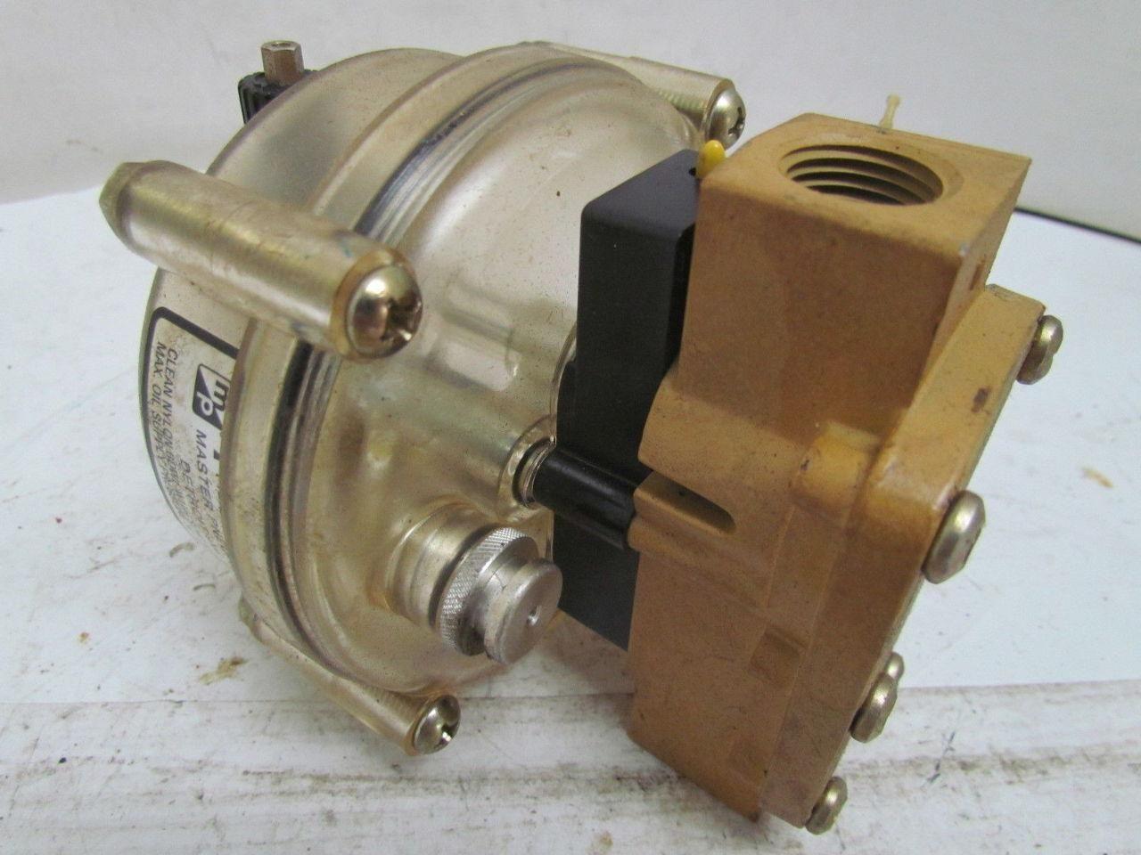 MP Master Pneumatic-Detroit A64041 1/2" NPTF Single Point Lubricator New