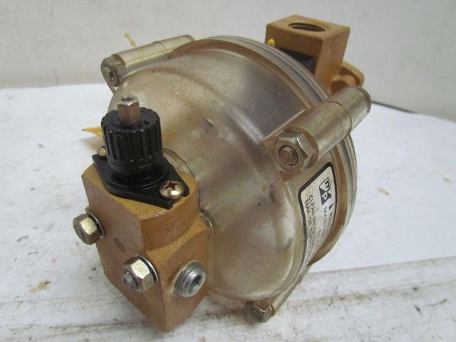 MP Master Pneumatic-Detroit A64041 1/2" NPTF Single Point Lubricator New