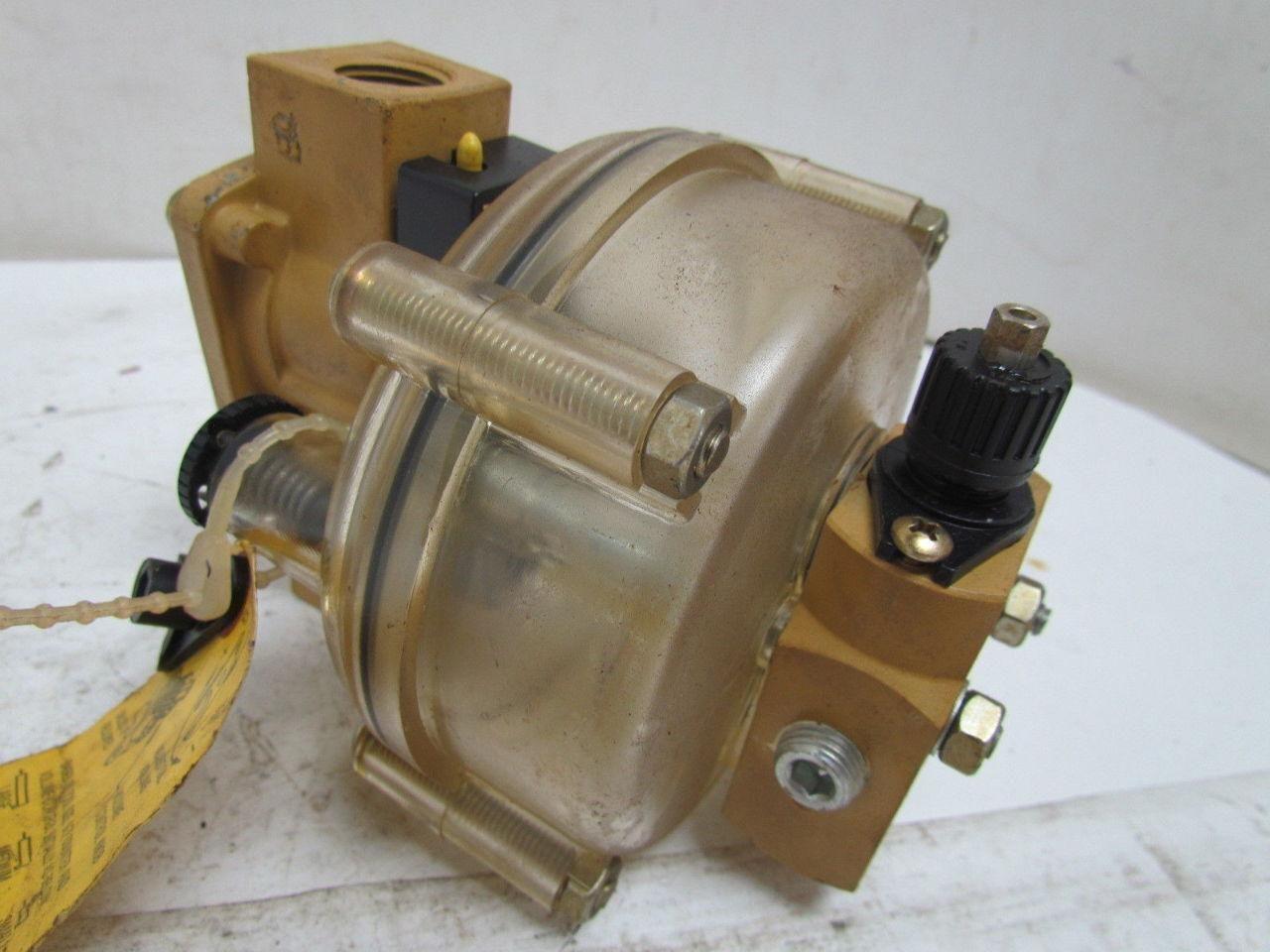 MP Master Pneumatic-Detroit A64041 1/2" NPTF Single Point Lubricator New