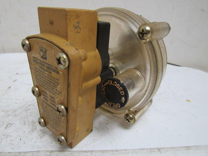 MP Master Pneumatic-Detroit A64041 1/2" NPTF Single Point Lubricator New