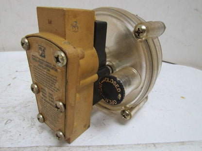 MP Master Pneumatic-Detroit A64041 1/2" NPTF Single Point Lubricator New