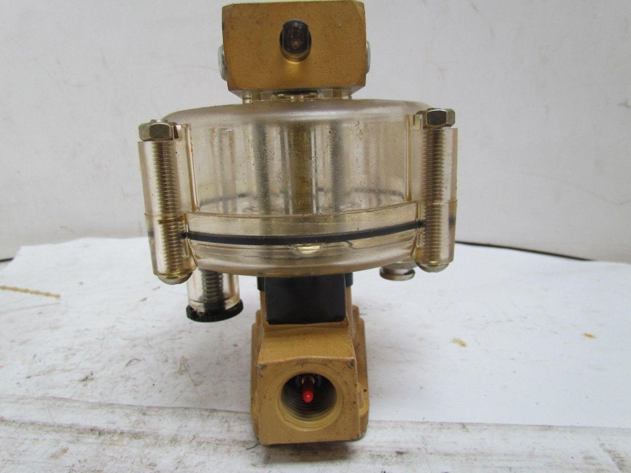 MP Master Pneumatic-Detroit A64041 1/2" NPTF Single Point Lubricator New