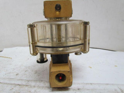 MP Master Pneumatic-Detroit A64041 1/2" NPTF Single Point Lubricator New