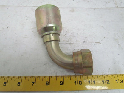 Parker Hydraulics 1J971-16-16 #16 Female Seal-Lok 1" ID Hose Fitting Crimp Elbow