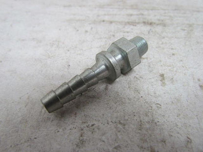Boss Style Fitting Male 1/8"NPT x 1/4" Hose Barb Zinc Plated Steel Lot of 33