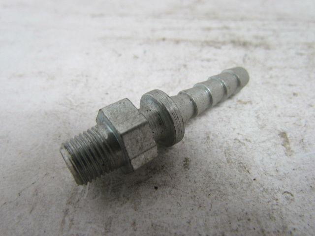 Boss Style Fitting Male 1/8"NPT x 1/4" Hose Barb Zinc Plated Steel Lot of 33