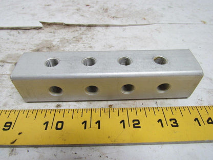 Alemite 381190-2 Block Clip 8 Position 90 Degree Manifold NEW