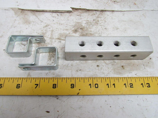 Alemite 381190-2 Block Clip 8 Position 90 Degree Manifold NEW