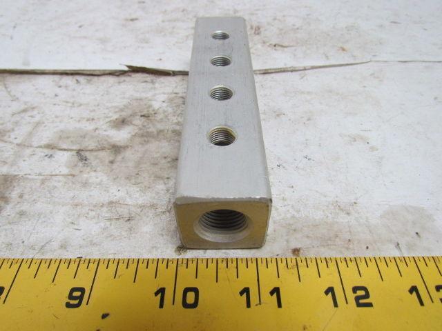 Alemite 381190-2 Block Clip 8 Position 90 Degree Manifold NEW