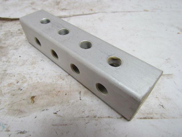 Alemite 381190-2 Block Clip 8 Position 90 Degree Manifold NEW