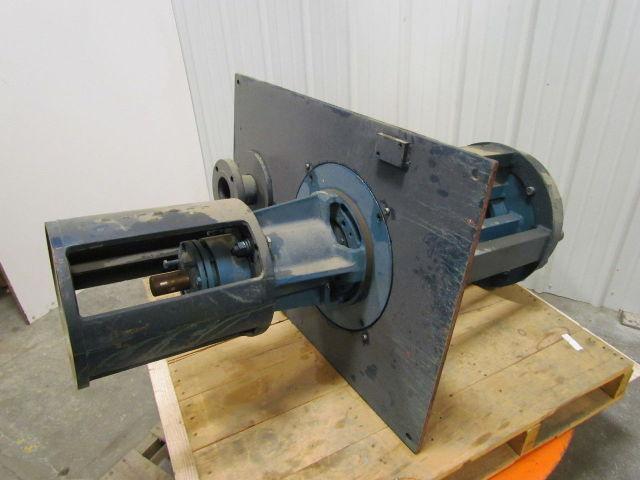 Kerr Pump Fig 5665 Size 3x2x12 Vertical Process Pump 80 GPM 12" Impeller