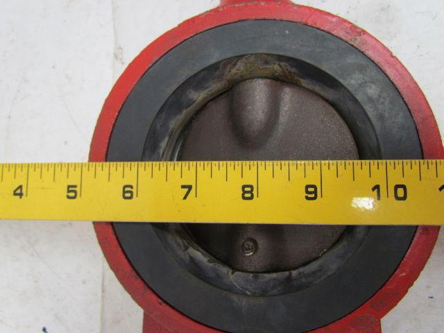 Lunkenheimer Fig 5537 4" Wafer Style Butterfly Valve Bronze Disc 200 WOG