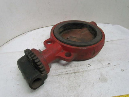 Lunkenheimer Fig 5537-NH 6" Wafer Style Butterfly Valve Bronze Disc 200 WOG