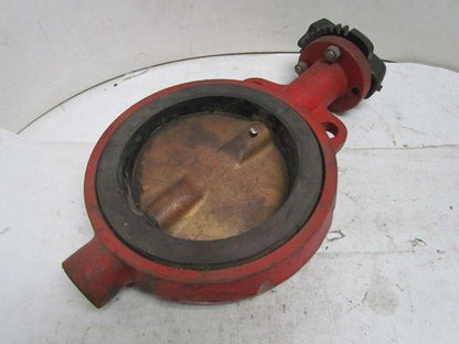 Lunkenheimer Fig 5537-NH 6" Wafer Style Butterfly Valve Bronze Disc 200 WOG