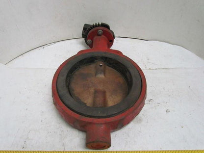Lunkenheimer Fig 5537-NH 6" Wafer Style Butterfly Valve Bronze Disc 200 WOG