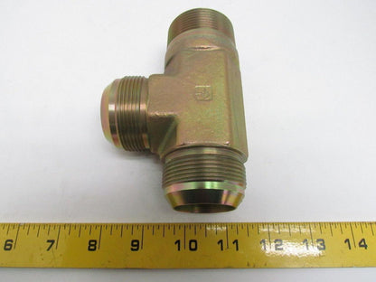 Parker Triple-Lok 24 RTX-S #24 Male JIC by 1-1/2" Male NPT Run TEE
