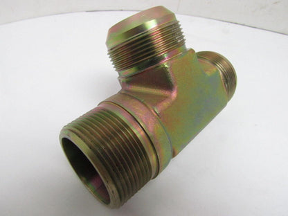 Parker Triple-Lok 24 RTX-S #24 Male JIC by 1-1/2" Male NPT Run TEE
