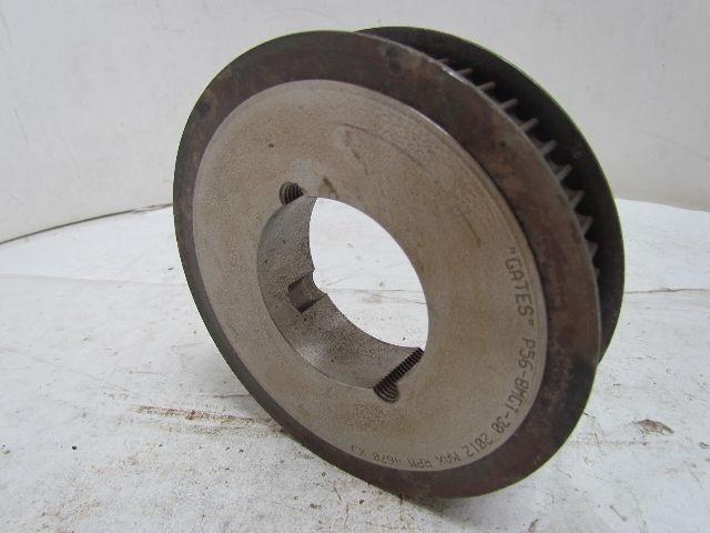 Gates P56-8MGT-30 2012 Poly Chain Sprocket 8mm Pitch 56-Tooth 2012 Taper Bushing