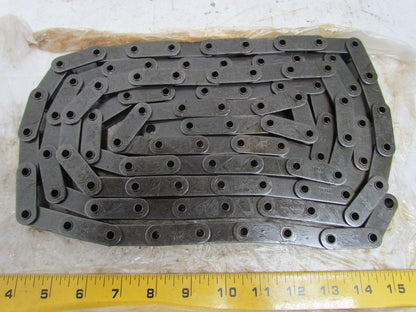 Tsubaki C2050HP 2050RHP 1.25" Pitch Double Pitch Conveyor Roller Chain 10ft NIB