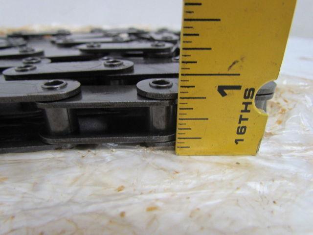 Tsubaki C2050HP 2050RHP 1.25" Pitch Double Pitch Conveyor Roller Chain 10ft NIB