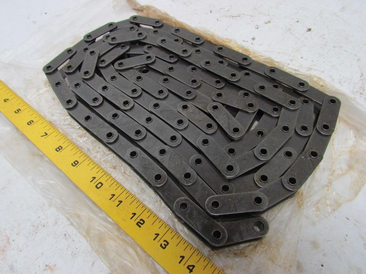 Tsubaki C2050HP 2050RHP 1.25" Pitch Double Pitch Conveyor Roller Chain 10ft NIB