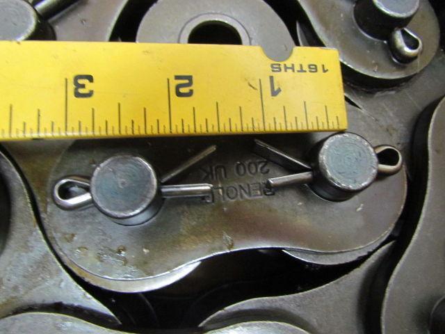 Renold 200 200CB 2-1/2" Pitch ANSI Cottered Roller Chain w/Connect Link 10' NIB