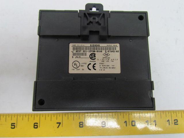 Siemens Digital Input Module Optically Isolated DI 8X AC 120V