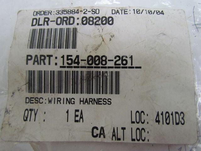 Raymond 154-008-261 Forklift Wiring Harness Kit