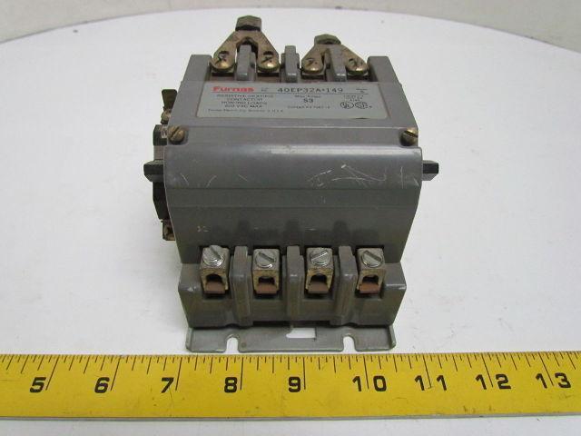Furnas 40EP32A*149 Resistive Heating Contactor 53 Amp 120V Coil Contact Kit