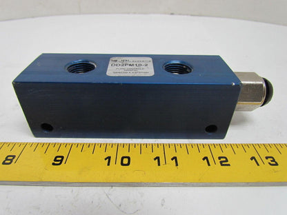 JBL Systems DD2FM10-2 AM4-6 Flow Control Manifold 3/8" NPT 2-Station