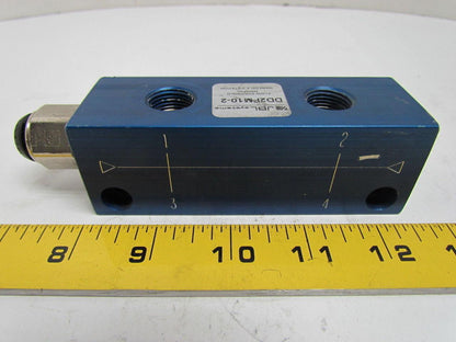 JBL Systems DD2FM10-2 AM4-6 Flow Control Manifold 3/8" NPT 2-Station