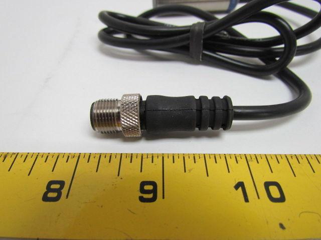 Telemecanique XS1M18PAS40LD Proximity Switch w/Micro Pigtail Connector 12-24V