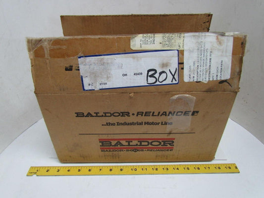 Baldor 2416C Industrial Motor 115V 1PH 18.6 RPM Gear Reducer Gearmotor 90:1