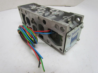 Festo 18886 Sub-Base Connector/Manifold Block ISO 5599-2 NEW VIGK-04-D-2