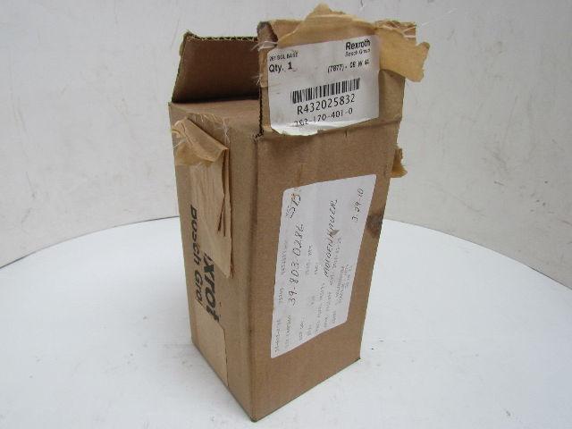 Rexroth Bosch R432025832 ISO 261 Single Base 3/8" and 1/8" NPT Ports NIB