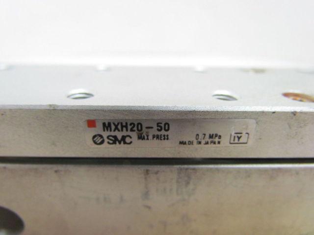 SMC MXH20-50 Compact Pneumatic Slide Cylinder 20mm Bore 50mm Stroke