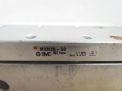 SMC MXH20-50 Compact Pneumatic Slide Cylinder 20mm Bore 50mm Stroke