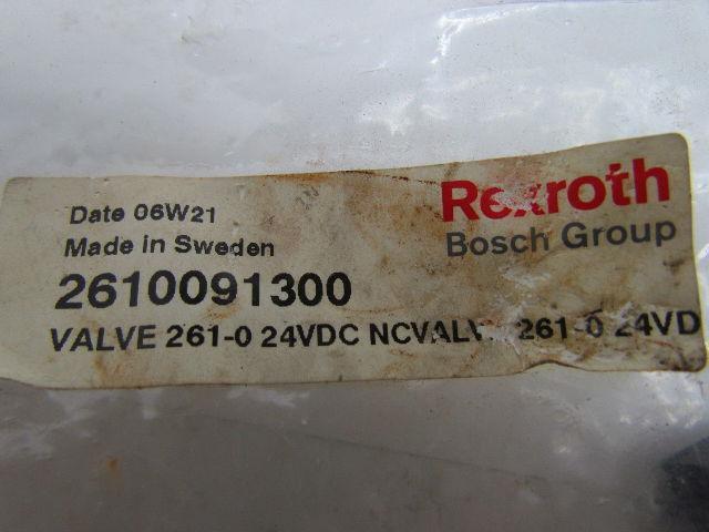 Rexroth Bosch 2610091300 261-0 Valve 24 VDC 04938-432-06 NEW