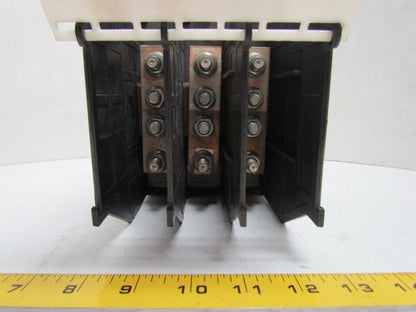 SP-336 480/575Volt Power Block 3/16" Thick by 1"Wide Copper Buss Bars 3/8" Bolts