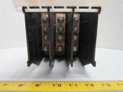 SP-336 480/575Volt Power Block 3/16" Thick by 1"Wide Copper Buss Bars 3/8" Bolts