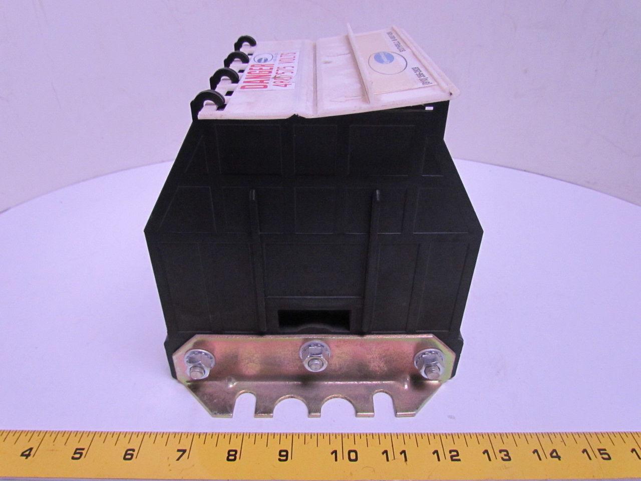 SP-336 480/575Volt Power Block 3/16" Thick by 1"Wide Copper Buss Bars 3/8" Bolts