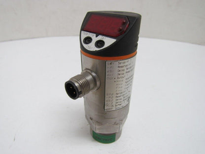 IFM Efector PN7022 D-45127 Electronic Pressure Monitor Sensor