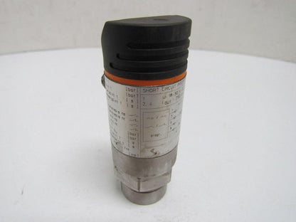 IFM Efector PN7022 D-45127 Electronic Pressure Monitor Sensor