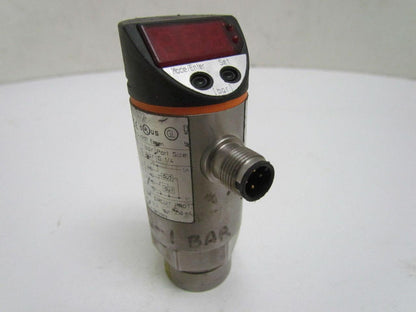 IFM Efector PN7027 D-45127 Electronic Pressure Monitor G 1/4" Port