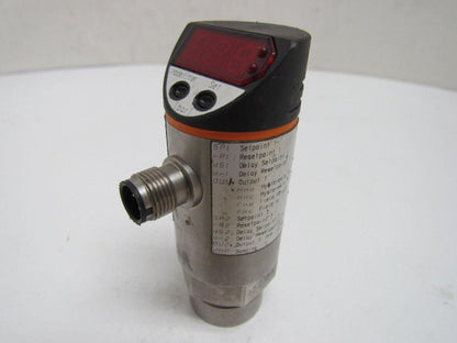 IFM Efector PN7027 D-45127 Electronic Pressure Monitor G 1/4" Port